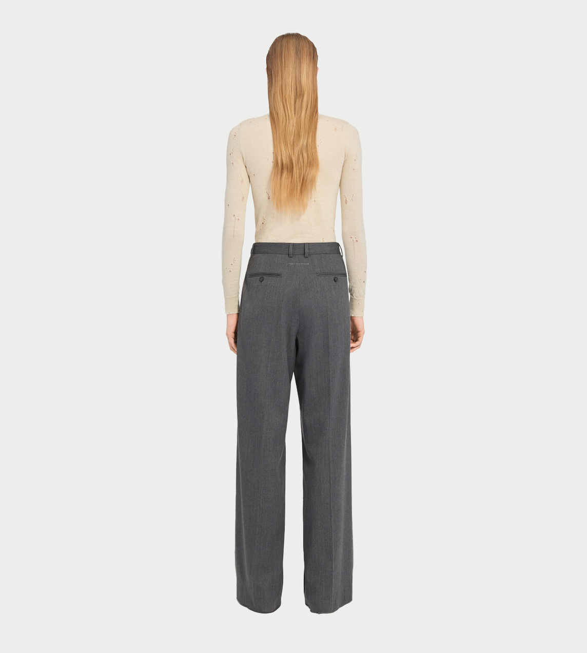 Back-to-front Trousers Dk Grey