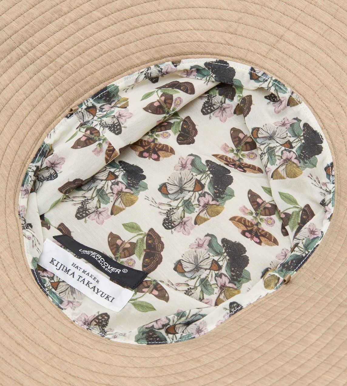 UNDERCOVER - Kijima Takayuki x Undercover Wide-brim Hat Beige