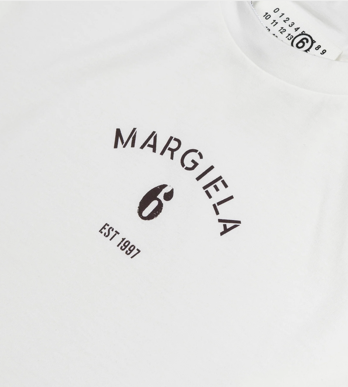 MM6 MAISON MARGIELA - Logo Print T-Shirt White