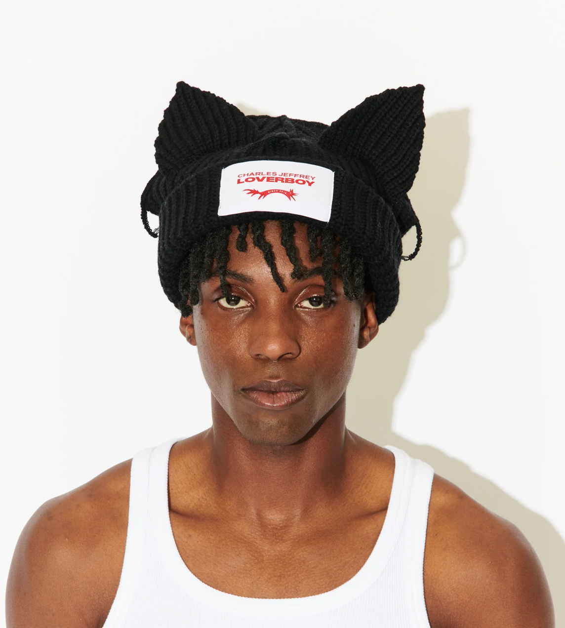 Chunky Ears Beanie Blk