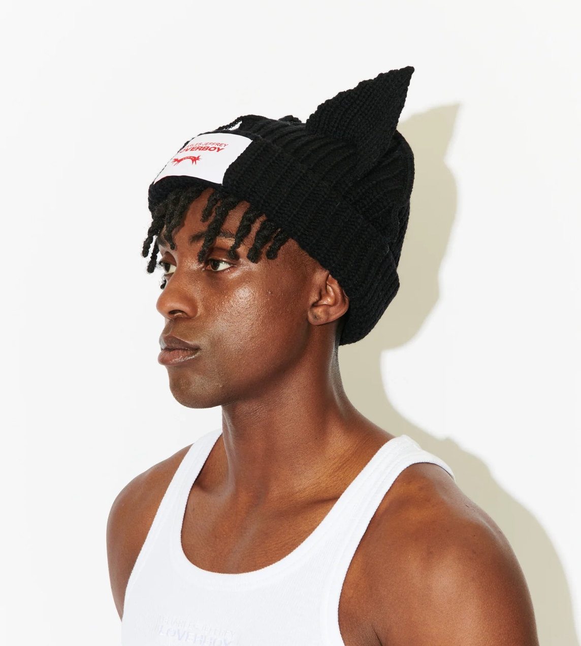 Chunky Ears Beanie Blk