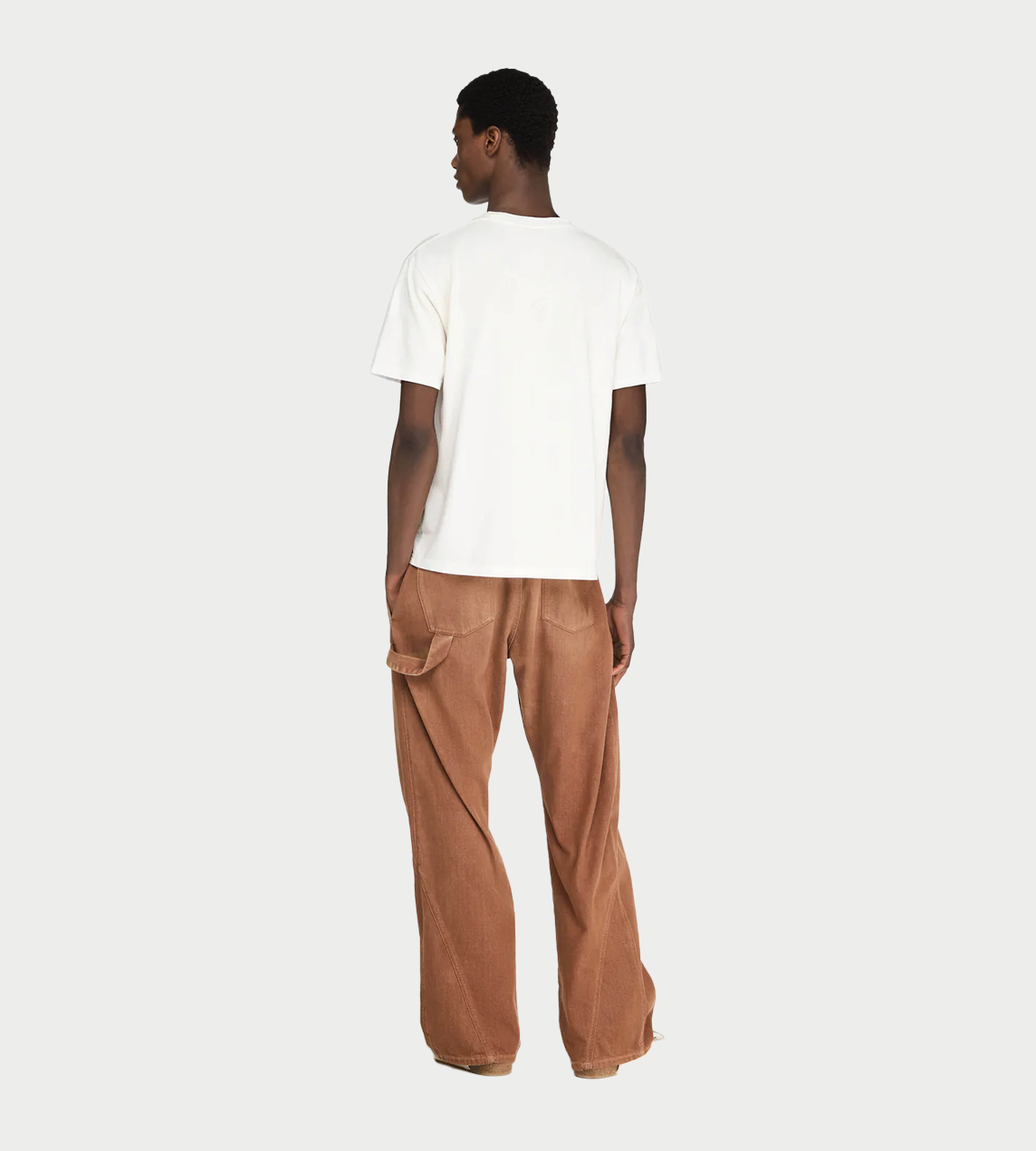 JW ANDERSON - Fence Printed Tee Ivory