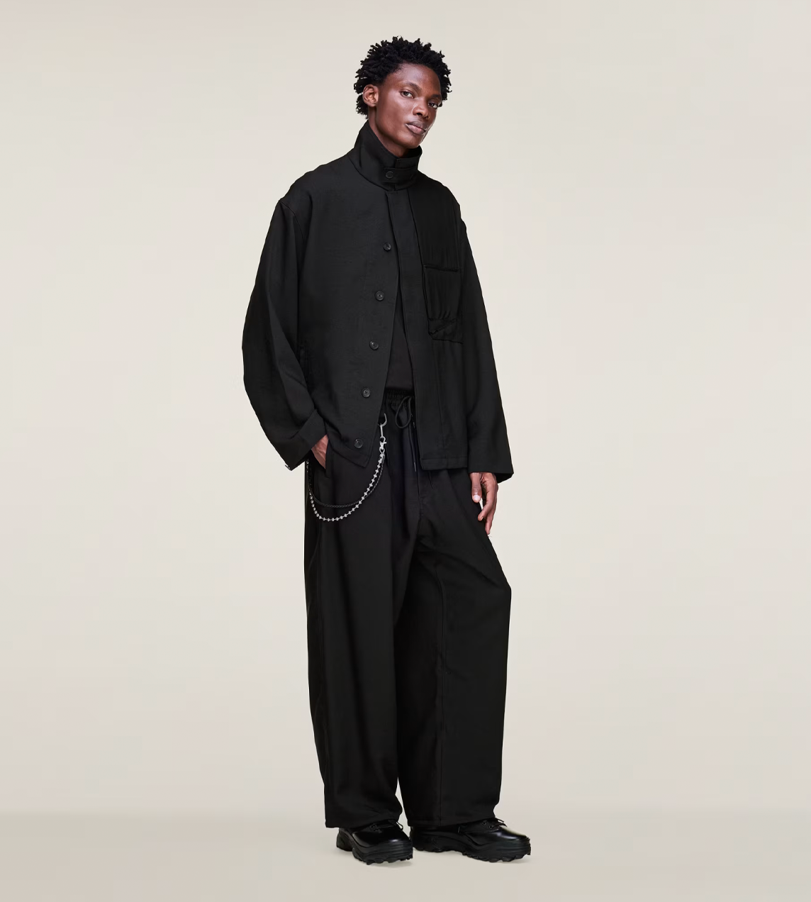 Utility Blouson Black