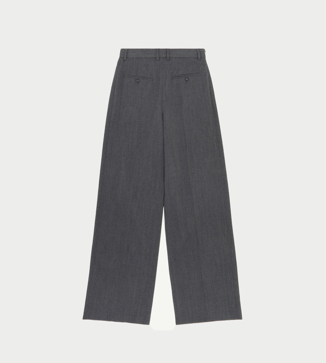 MM6 MAISON MARGIELA - Back-to-front Trousers Dk Grey