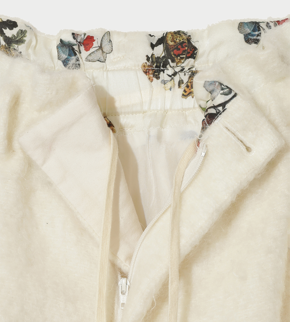 UNDERCOVER - Wool Easy Pants White