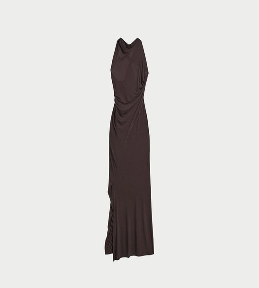 HELMUT LANG - Sleeveless Wind Maxi Dress Dr. Roast