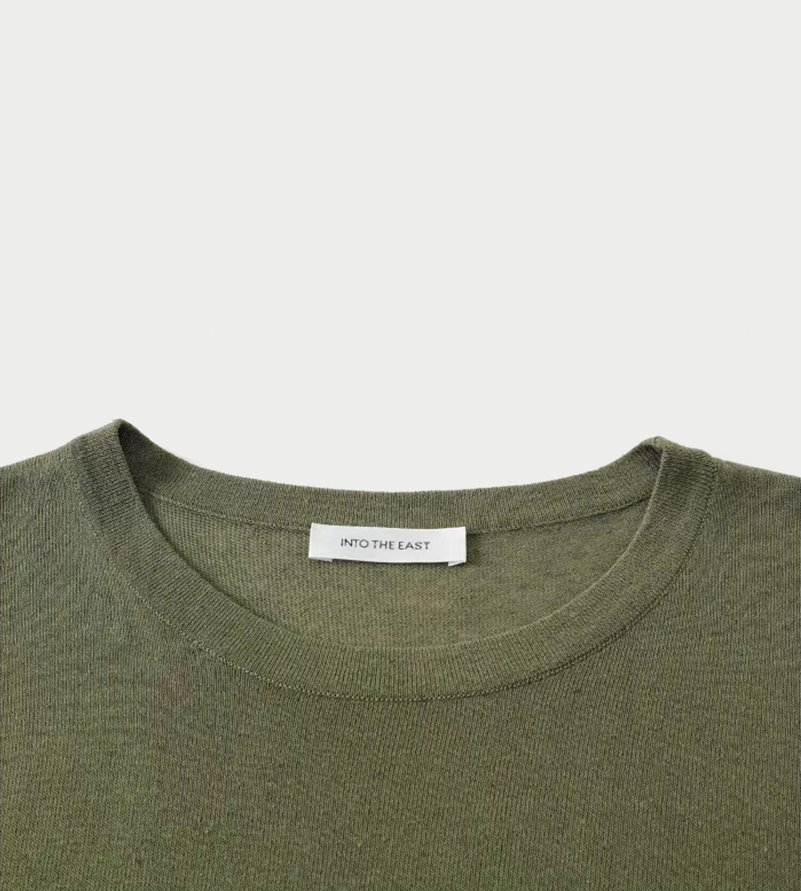 INTO THE EAST - Knitted Long Sleeves Top Green