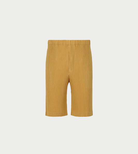 Homme Plisse Issey Miyake - Pleated Hiking Short Golden Yellow