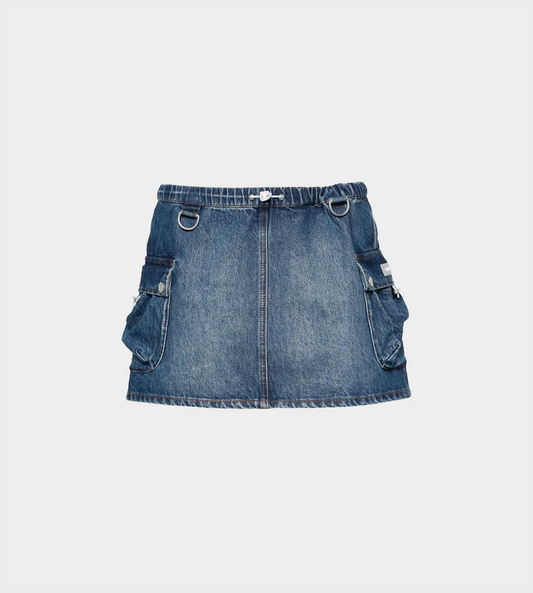 COPERNI - Denim Cargo Skirt Blue Navy