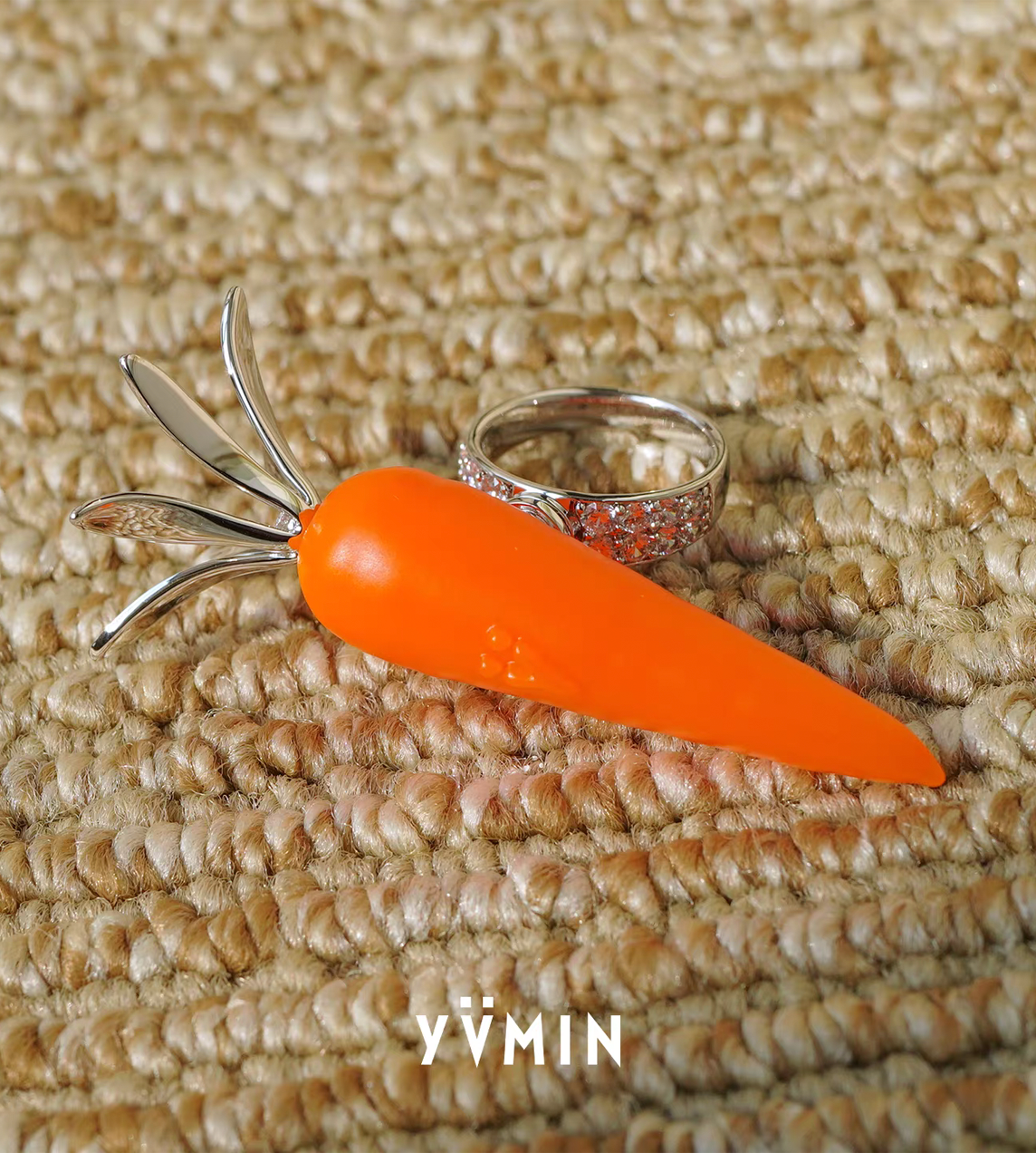 YVMIN - Carrot Stud Ring