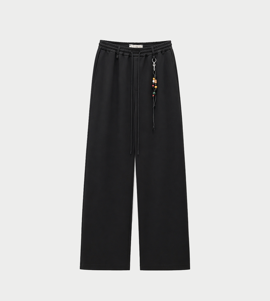 SONG FOR THE MUTE - Relaxed Lounge Pants Blk