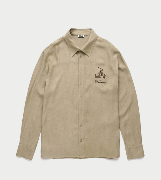 AVAVAV - Sam Shirt Washed Twill Brown