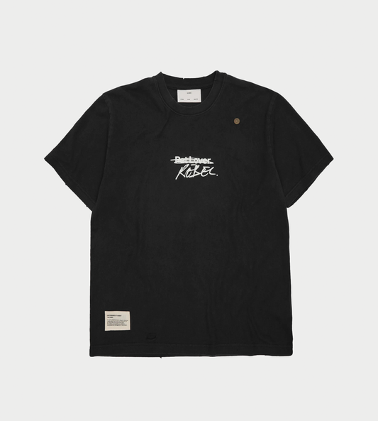 SFTM x Birkenstock "The Rebel" Distressed Tee Blk