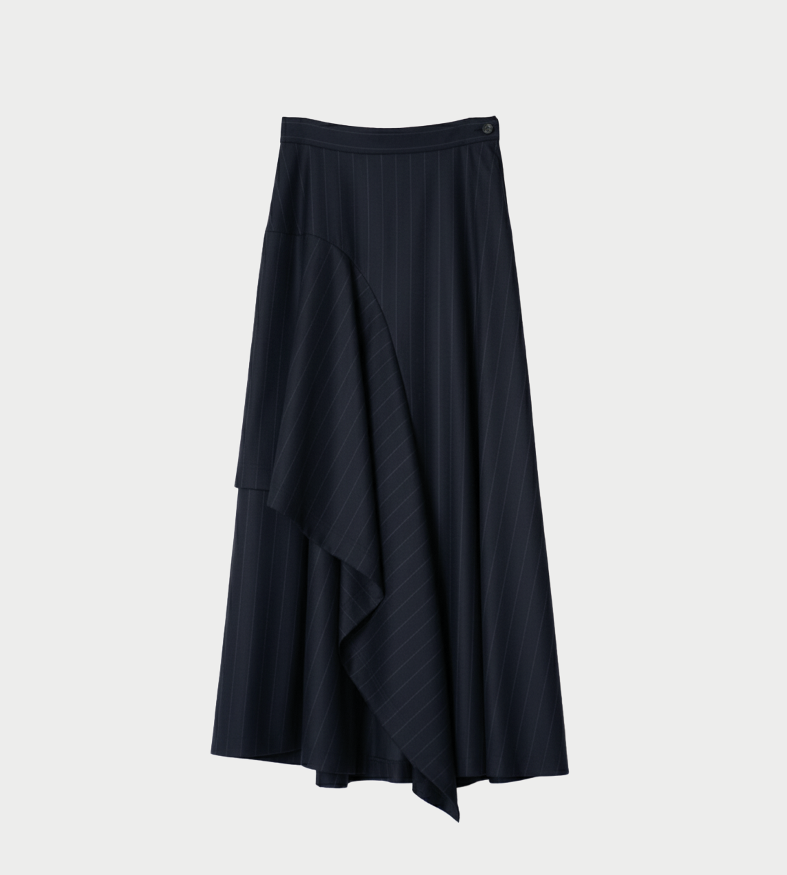 UJOH - Random Hem Flare Skirt Navy