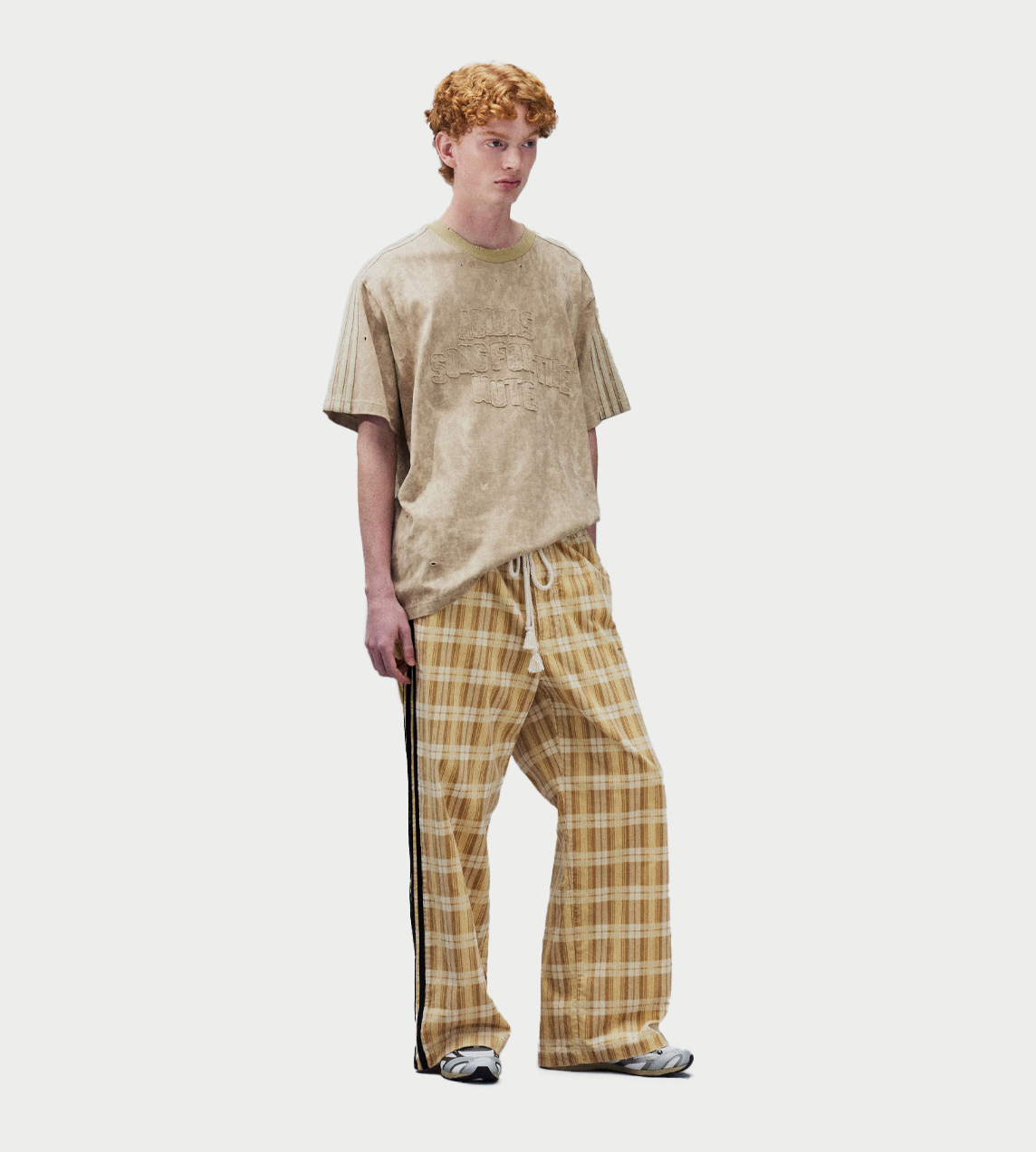 SFTM x ADIDAS 006 T Shirt Clay/Savannah