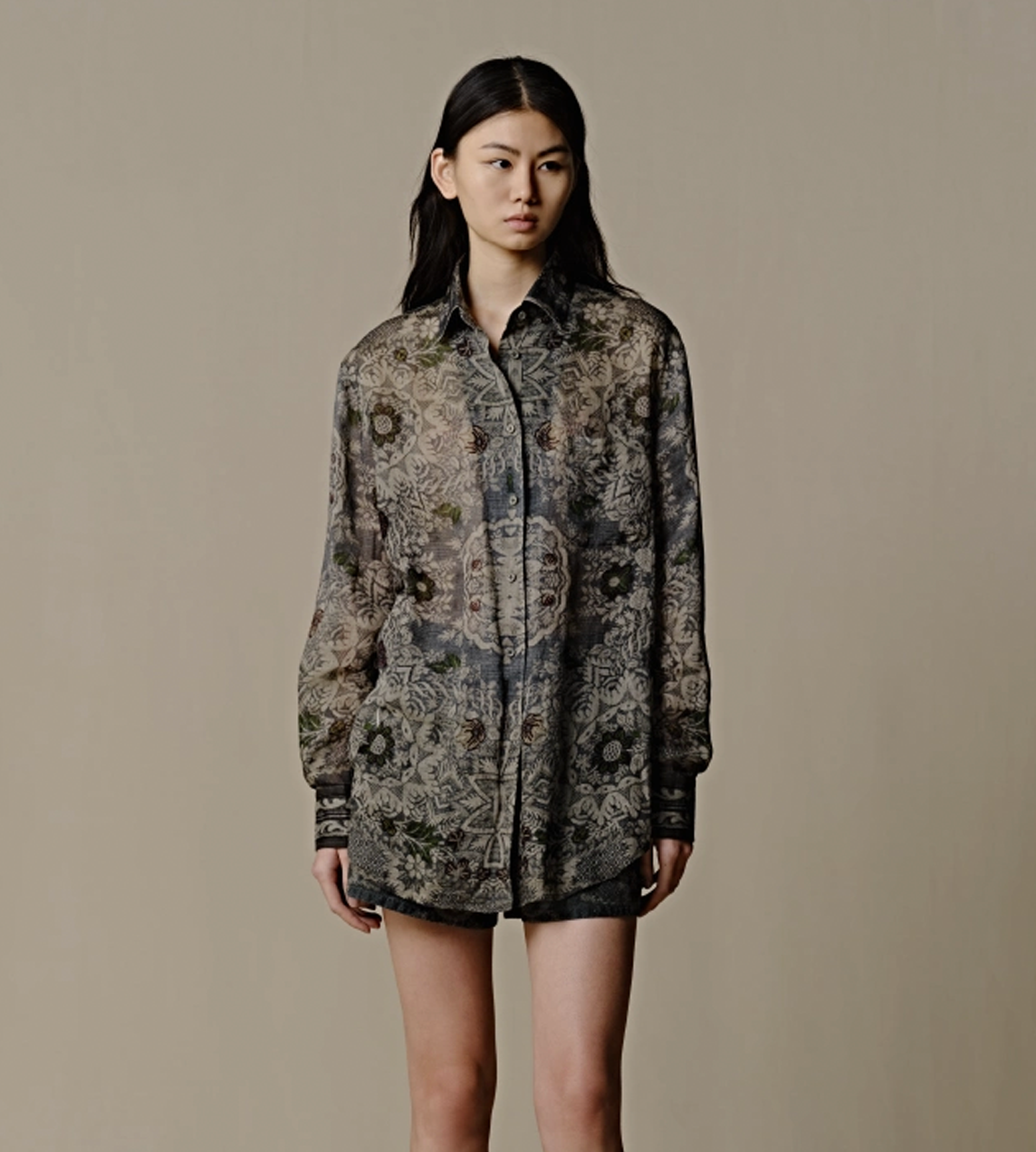 INTO THE EAST - Ramie Laple Deep Jade