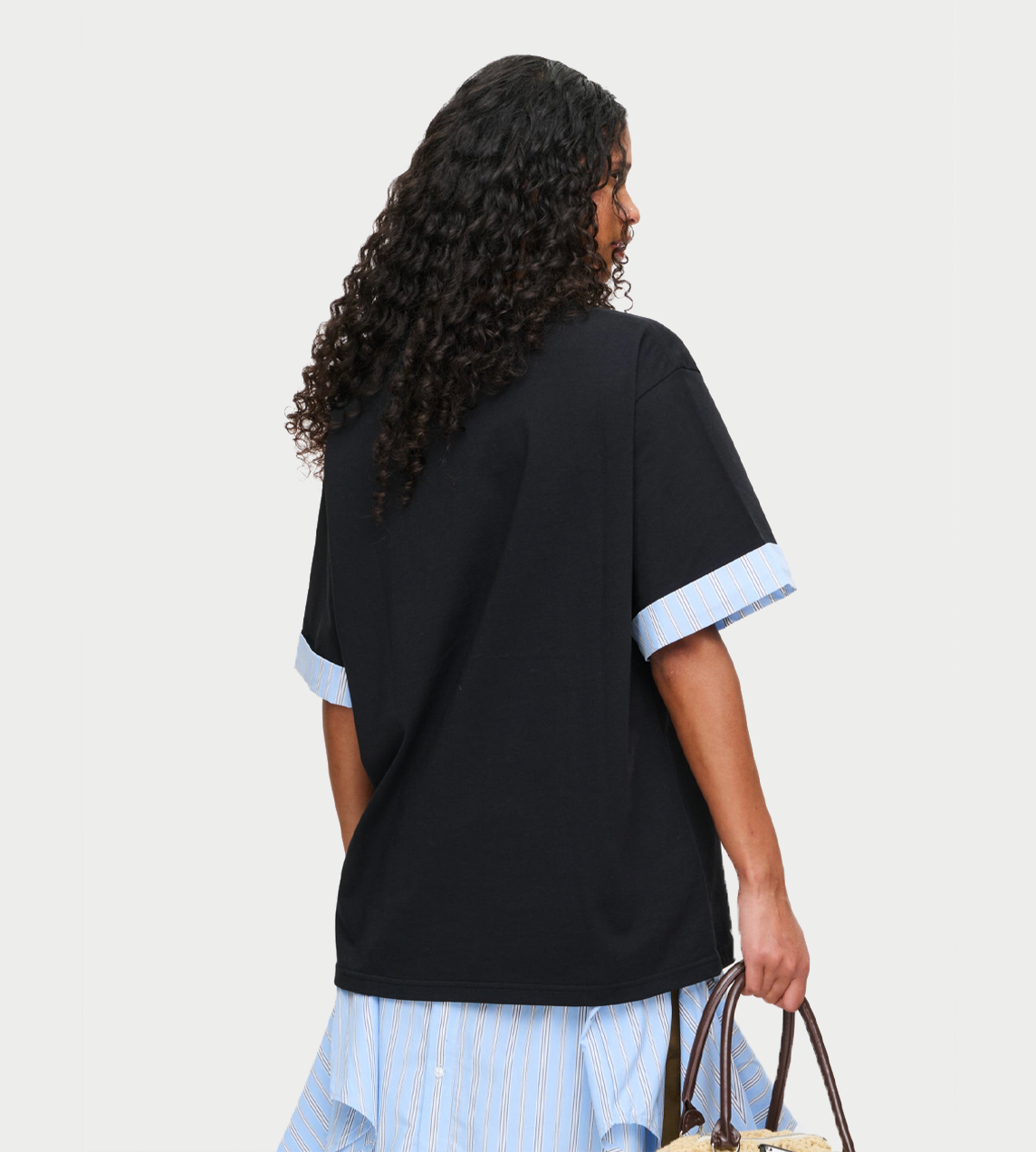 Abbey Road Turn Up Tee Blk