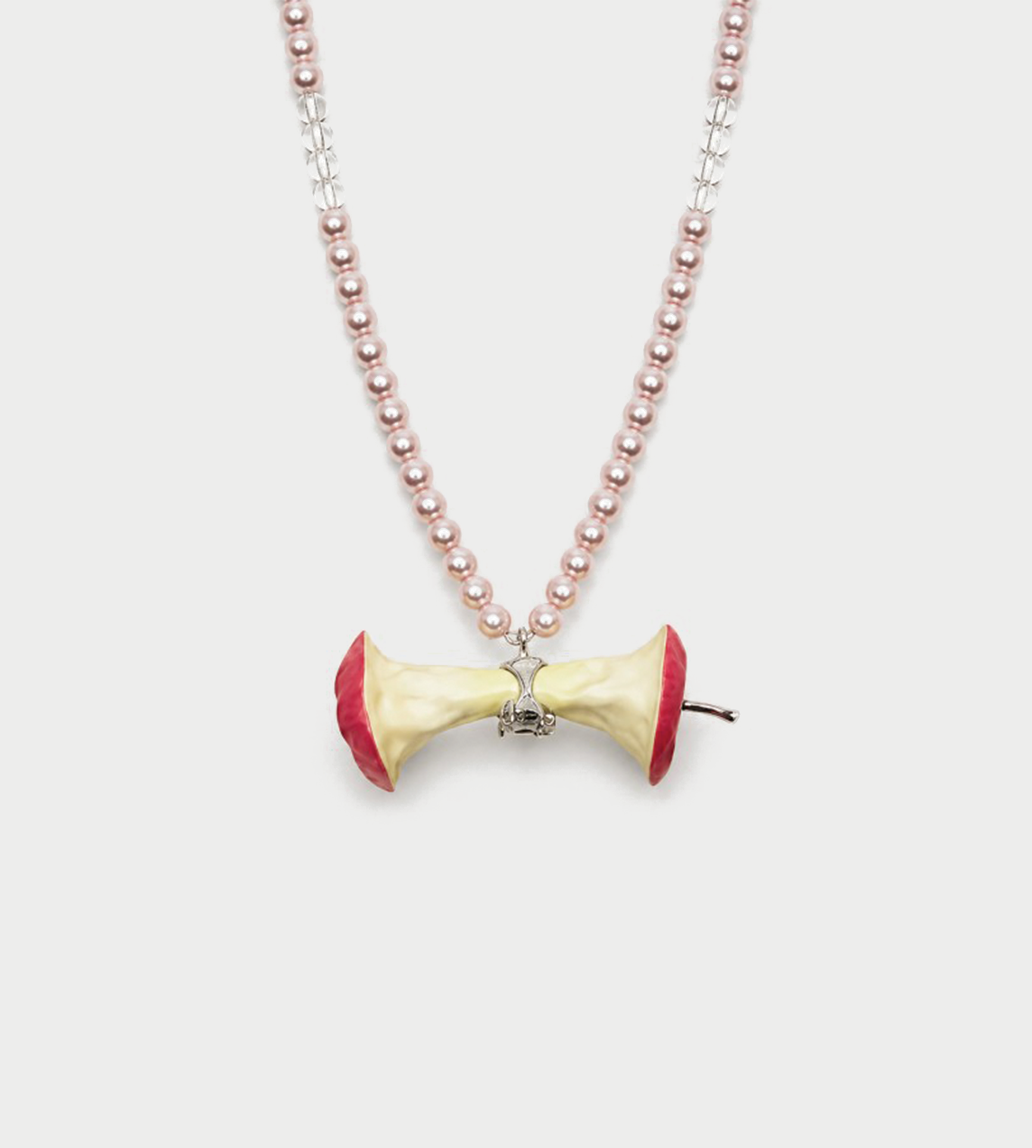 YVMIN - Apple Core Pearl Necklace
