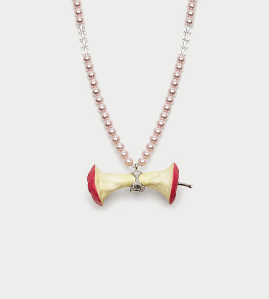 YVMIN - Apple Core Pearl Necklace