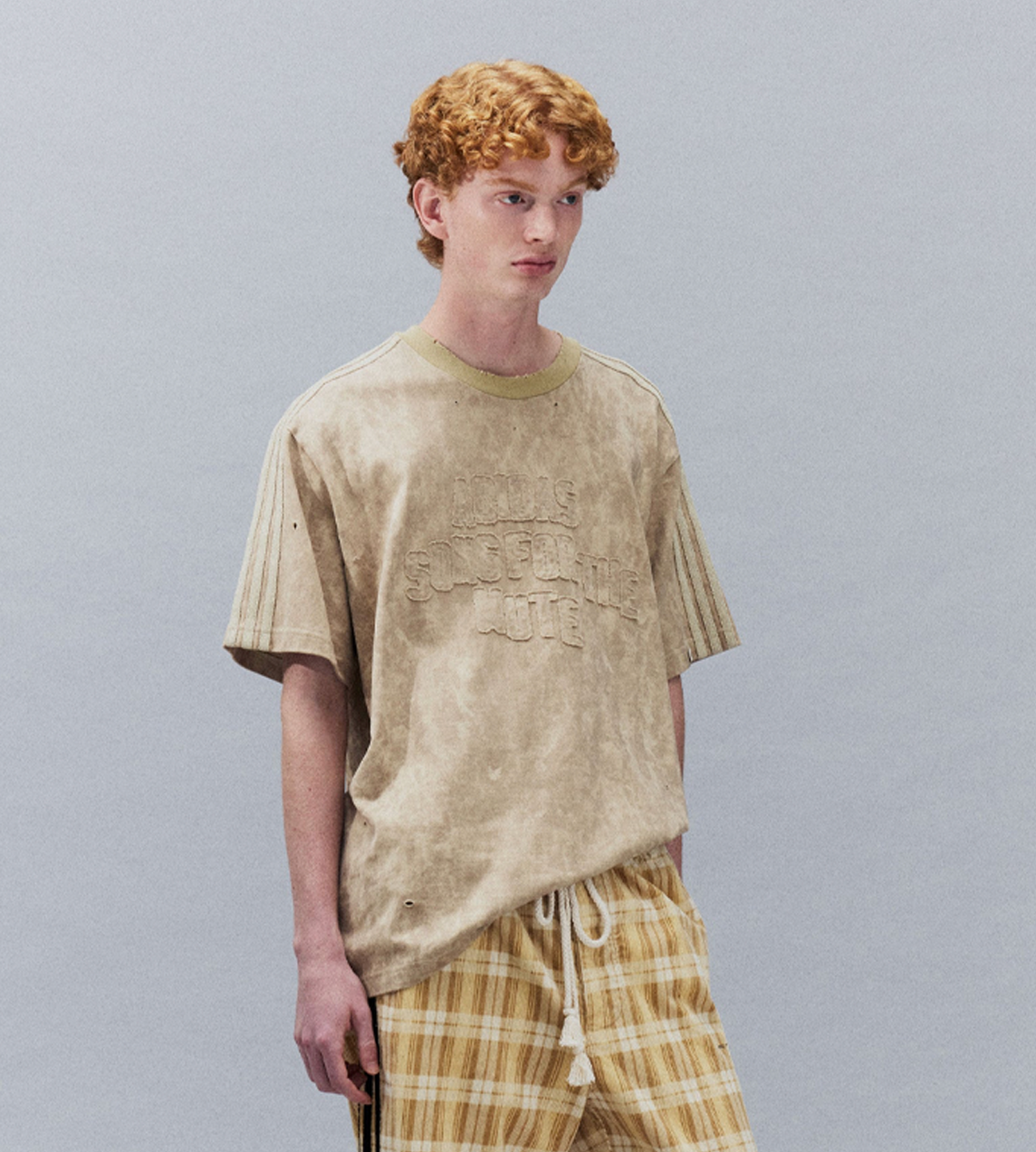SFTM x ADIDAS 006 T Shirt Clay/Savannah