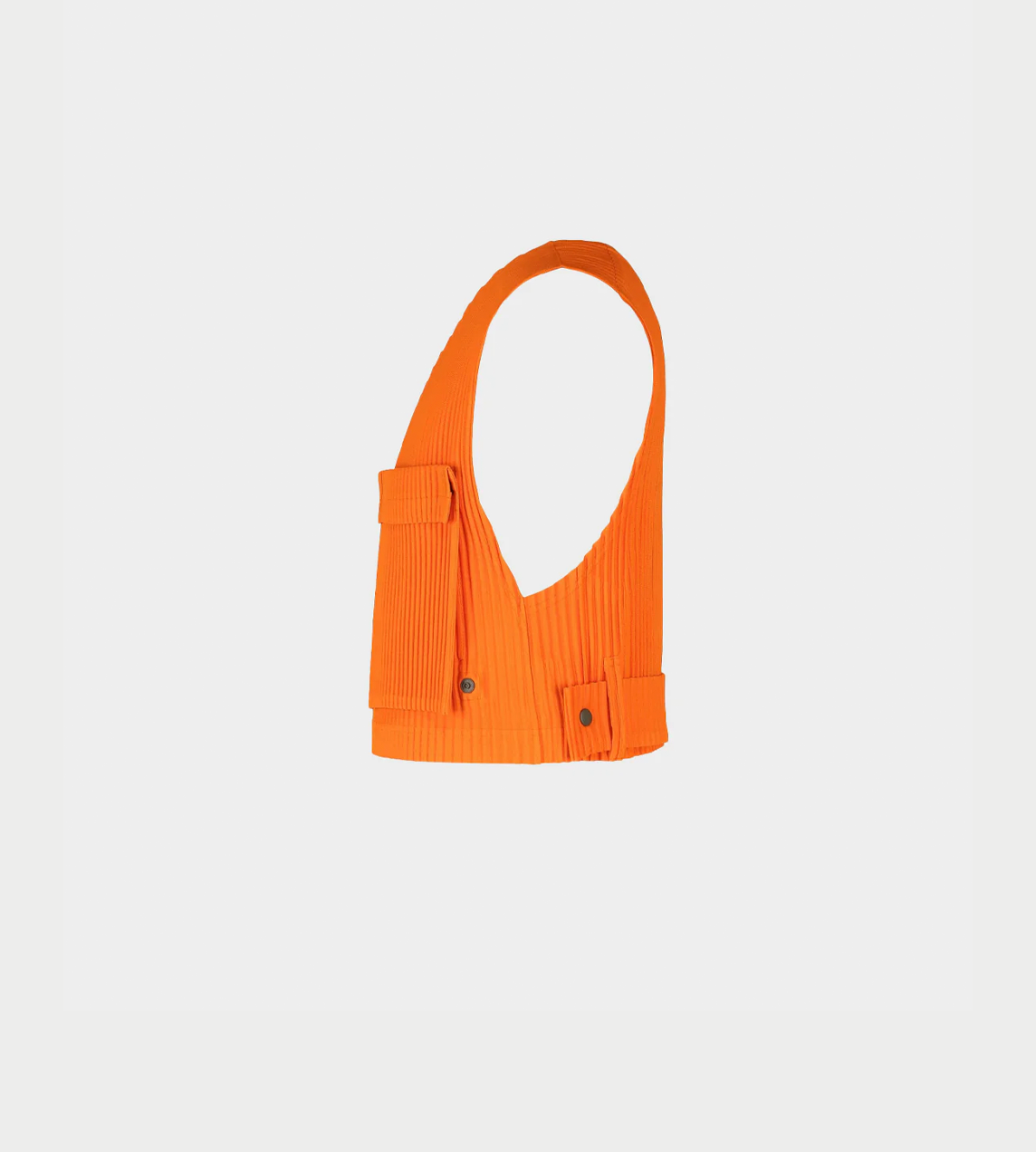 HOMME PLISSE ISSEY MIYAKE - Painter’s Gear Vest Blk Orange