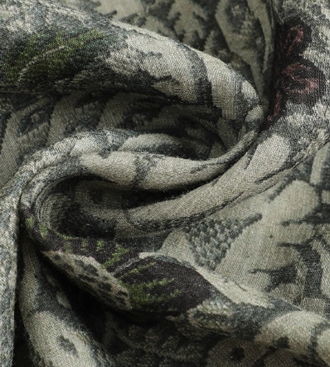 Ramie Laple Shirt Deep Jade