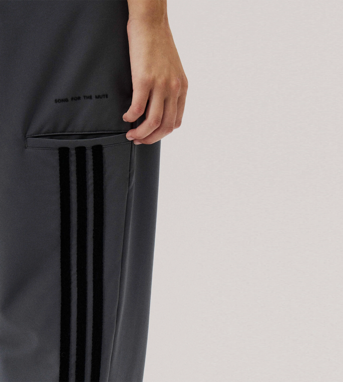 SONG FOR THE MUTE - SFTM x ADIDAS 007 Track Pants Grey