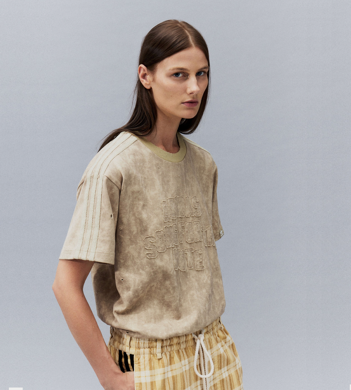 SFTM x ADIDAS 006 T Shirt Clay/Savannah