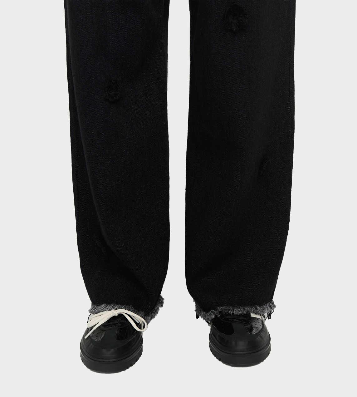 SONG FOR THE MUTE - "Daisy" Boyfriend Jeans Blk