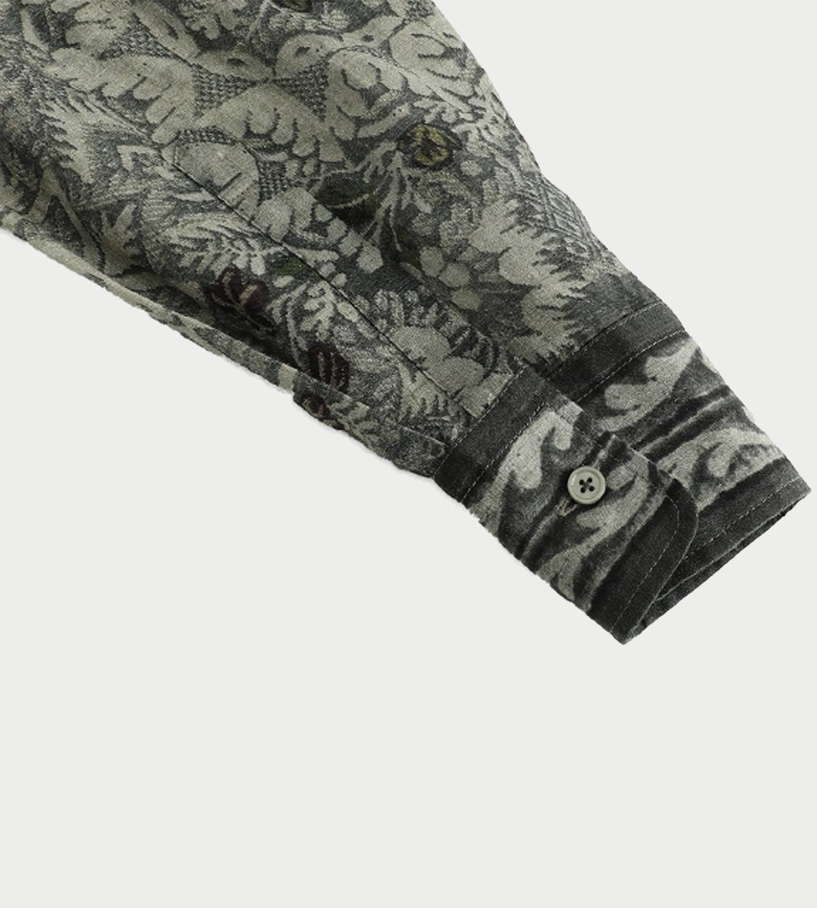 Ramie Laple Shirt Deep Jade