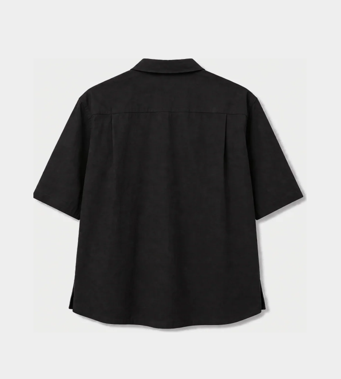 UJOH - Multi Pocket Half Sleeve Shirt Blk