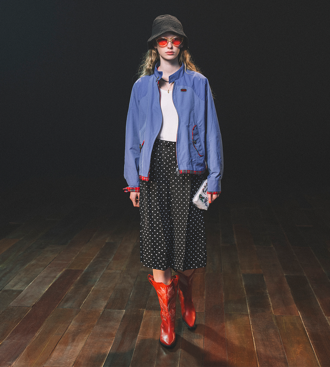 UNDERCOVER - Baracuta × Undercover Blouson Blue
