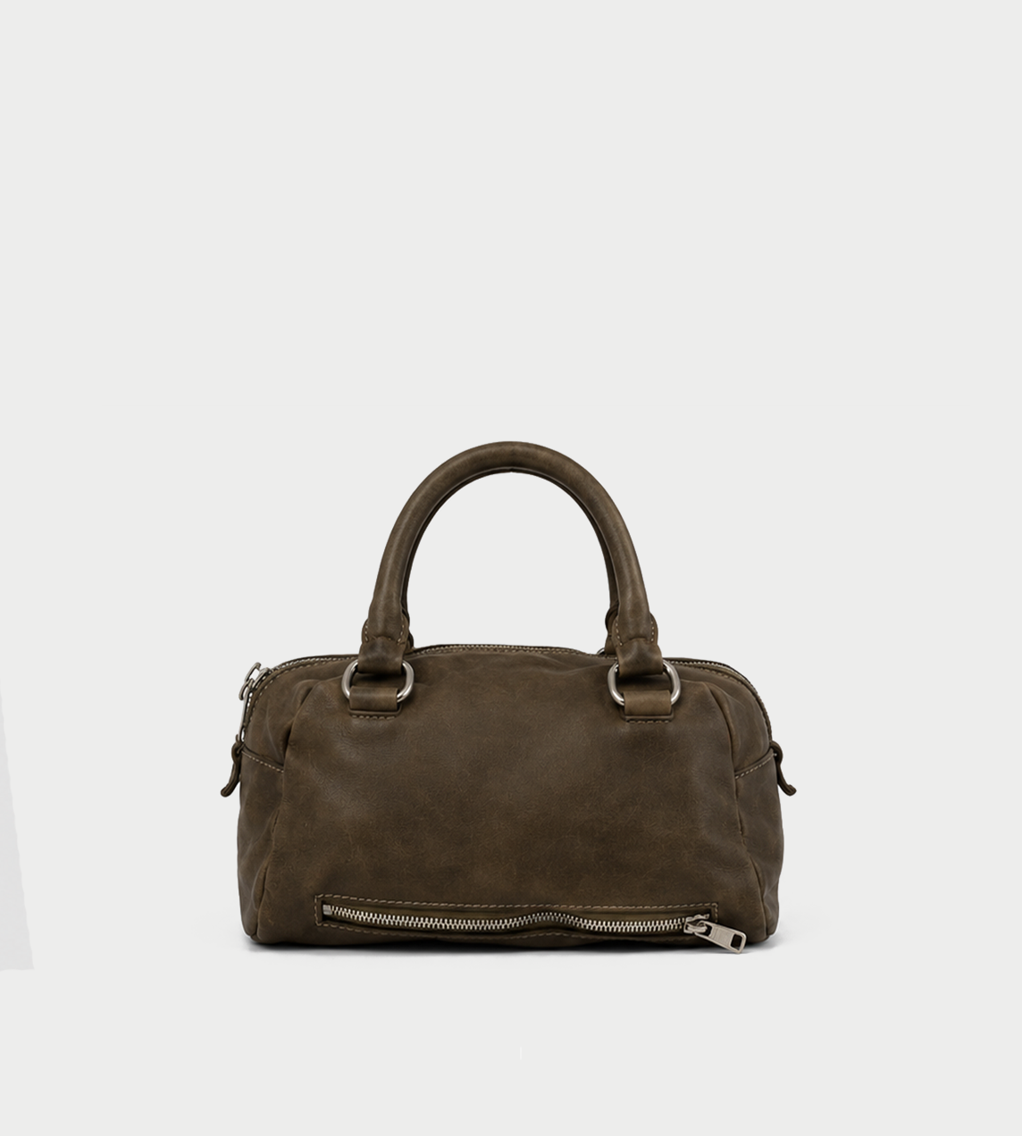 GUIDI - Handle Bag Small Olive GO02