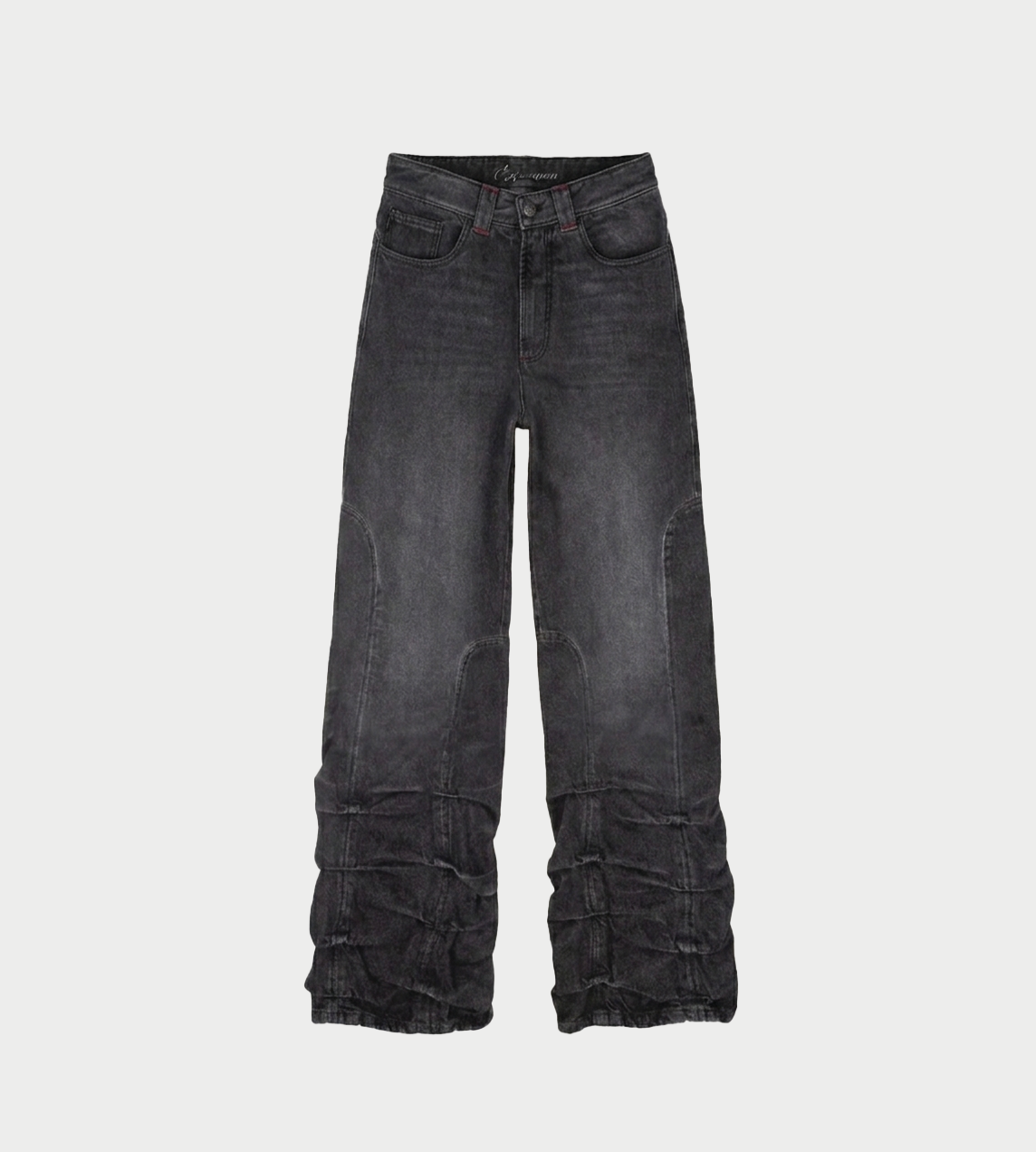 AVAVAV - Jessie Smock Wide Jeans Smoke Grey