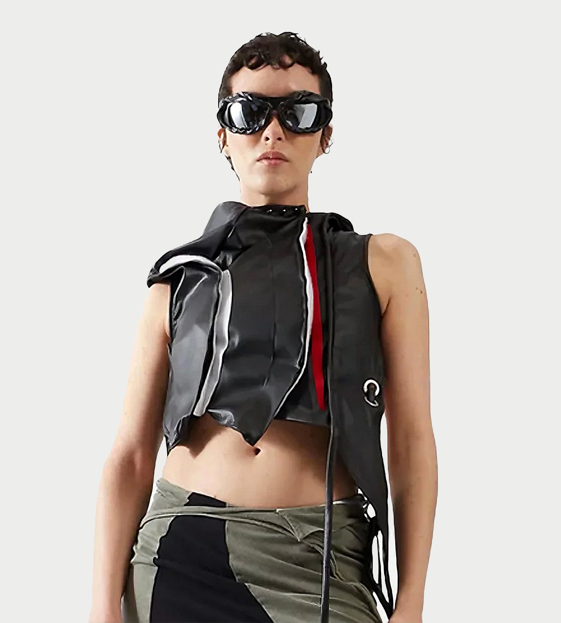 Ottolinger - Biker Vest Black