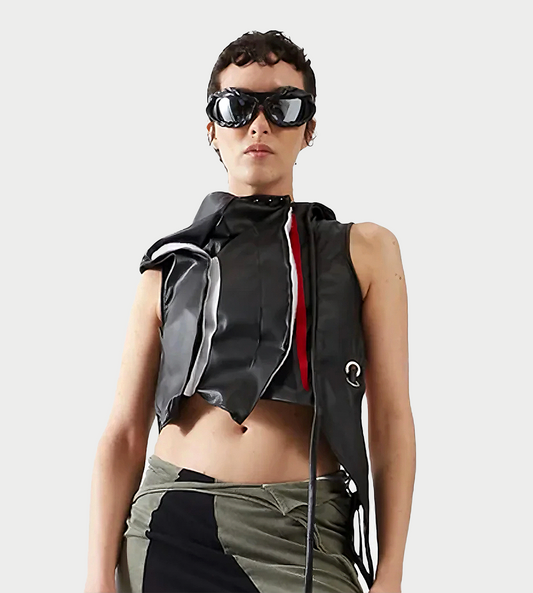 Ottolinger - Biker Vest Black