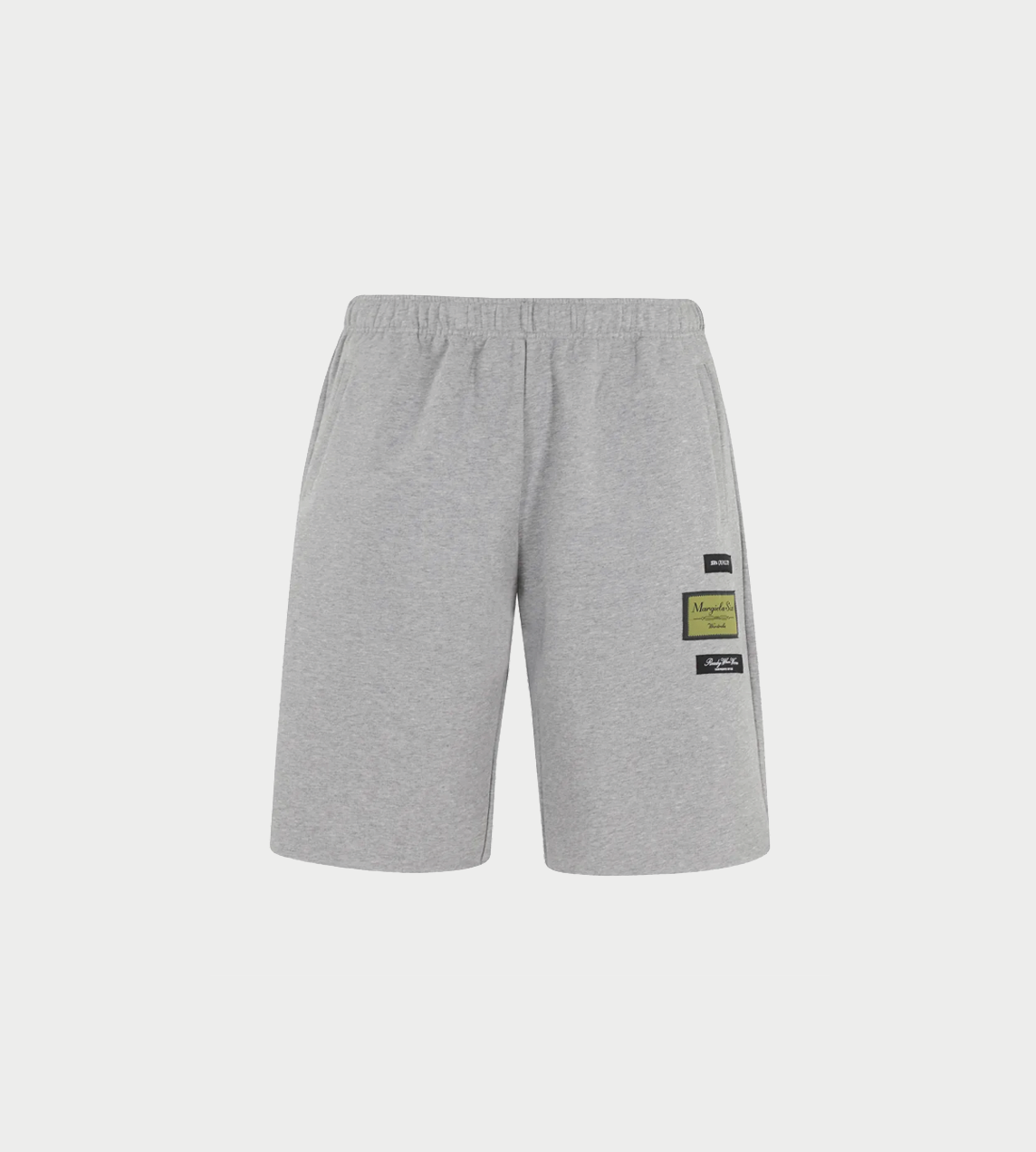 MM6 MAISON MARGIELA - Patch Drawstring Shorts Grey