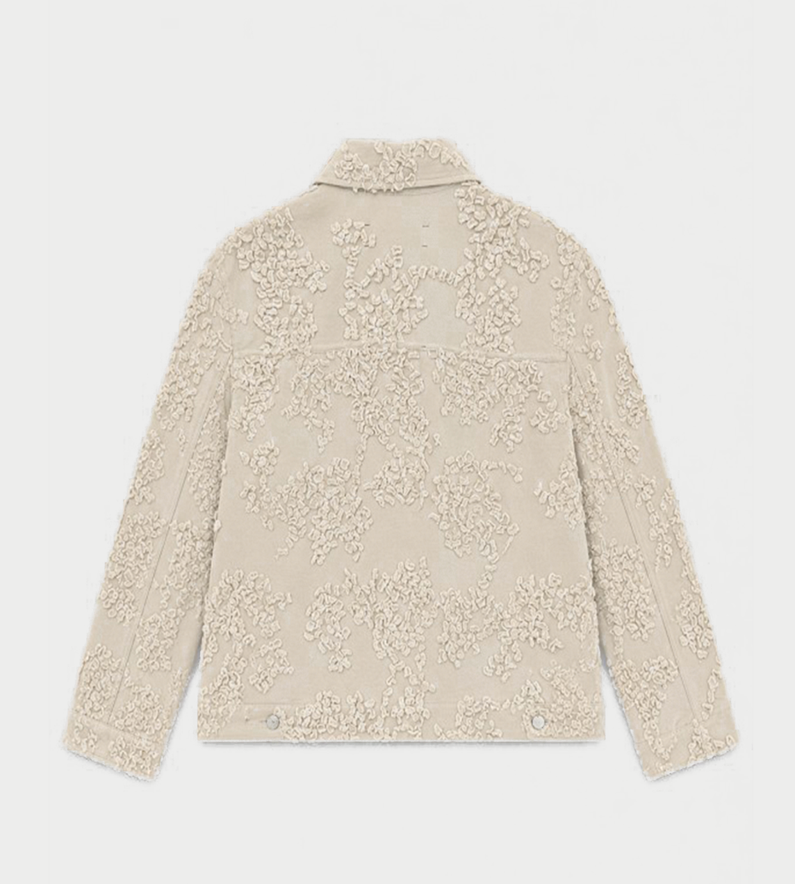 SONG FOR THE MUTE - Pleated Zip-up Jacket Sand