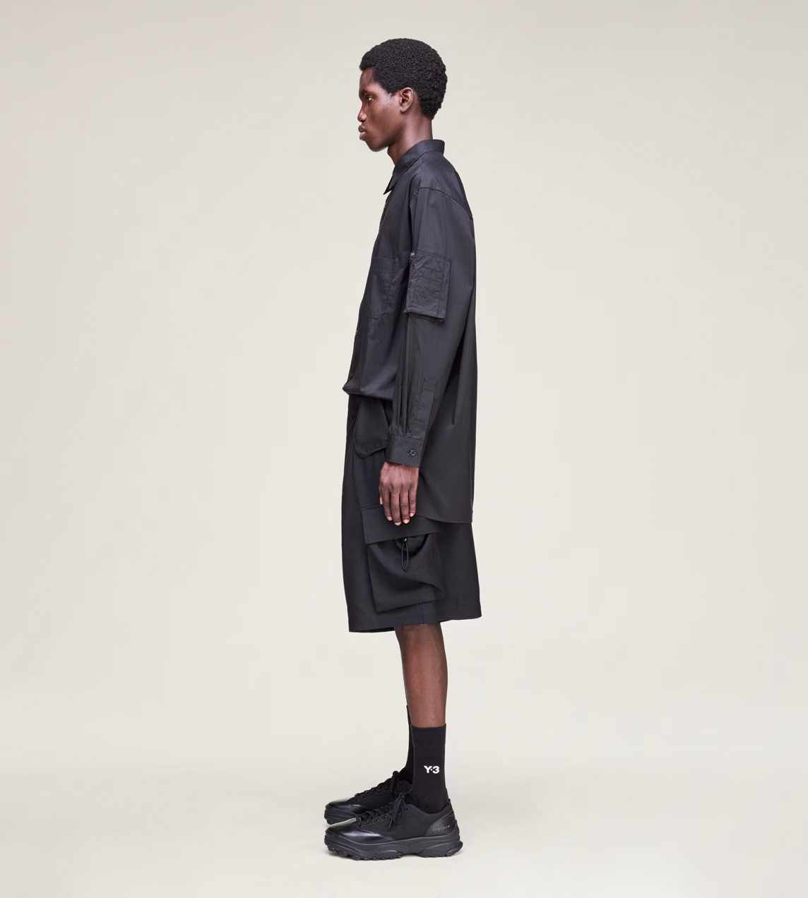 Sport Uniform Cargo Shorts Blk