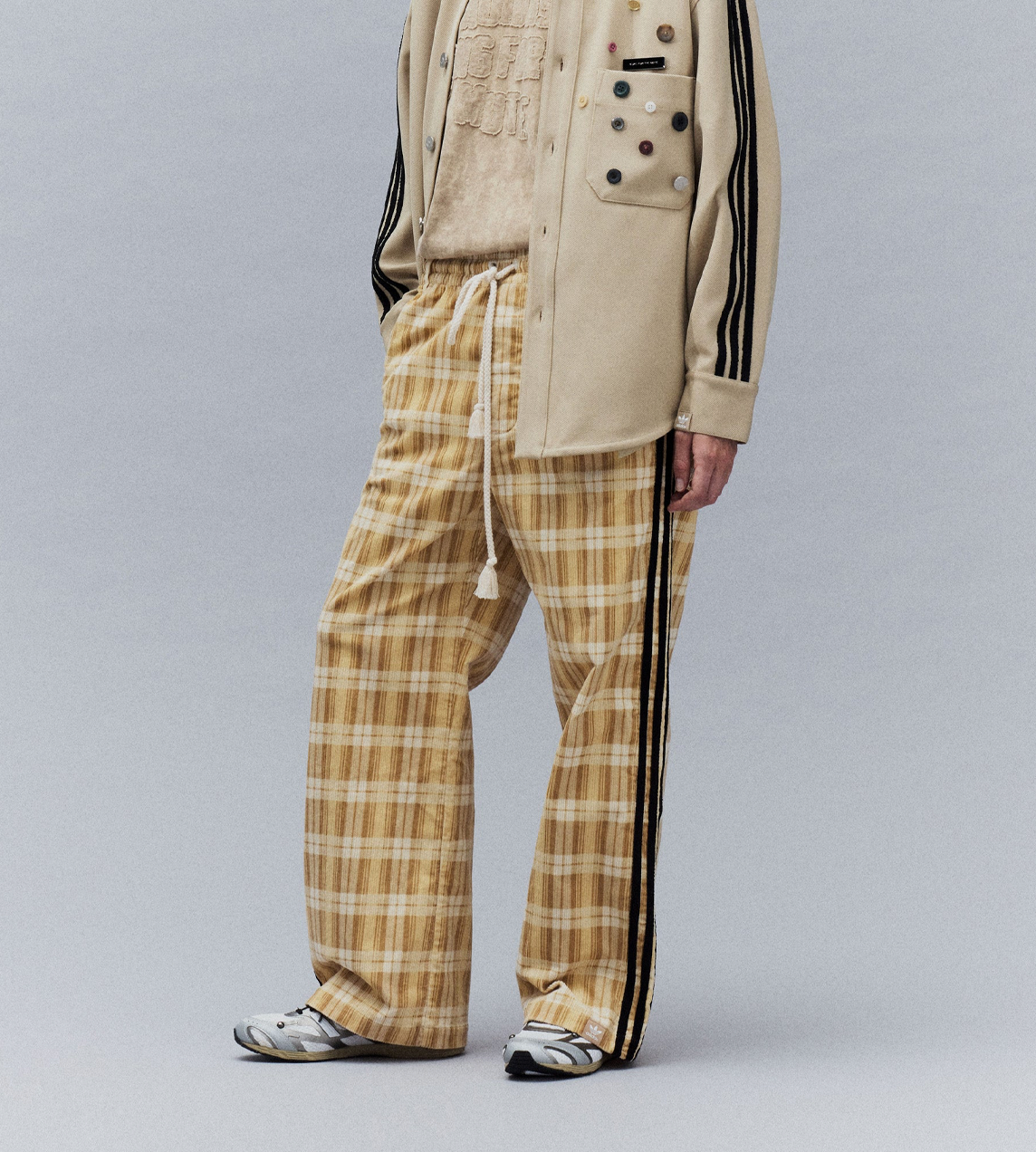 SFTM x ADIDAS 006 Track Pants Wonder White