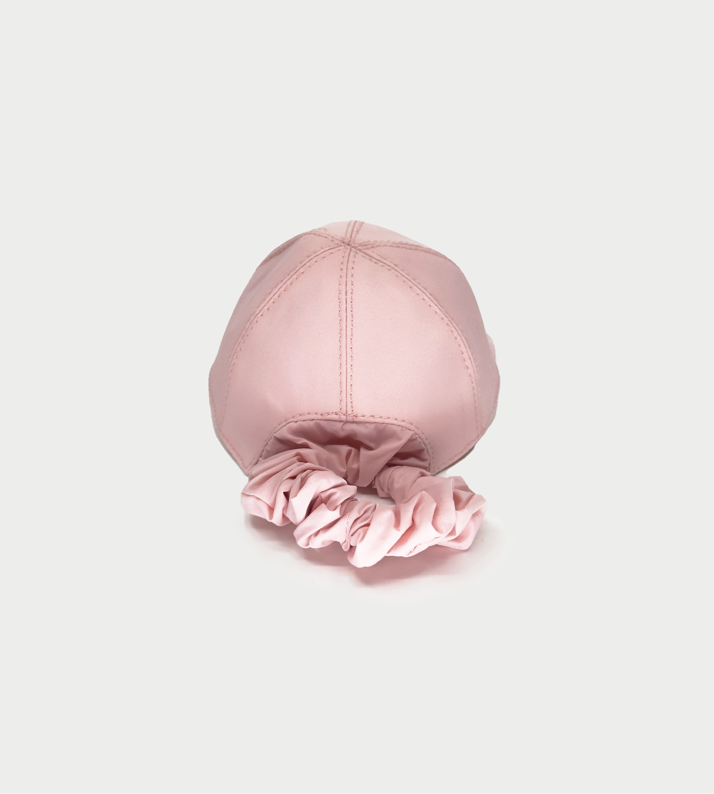 YVMIN - Fabric Hat Hair Tie Pink