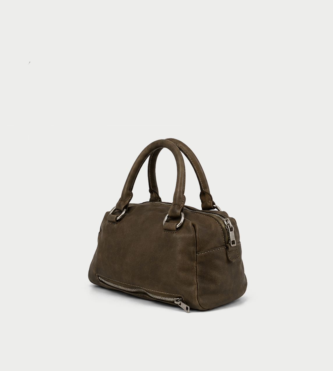 GUIDI - Handle Bag Small Olive GO02