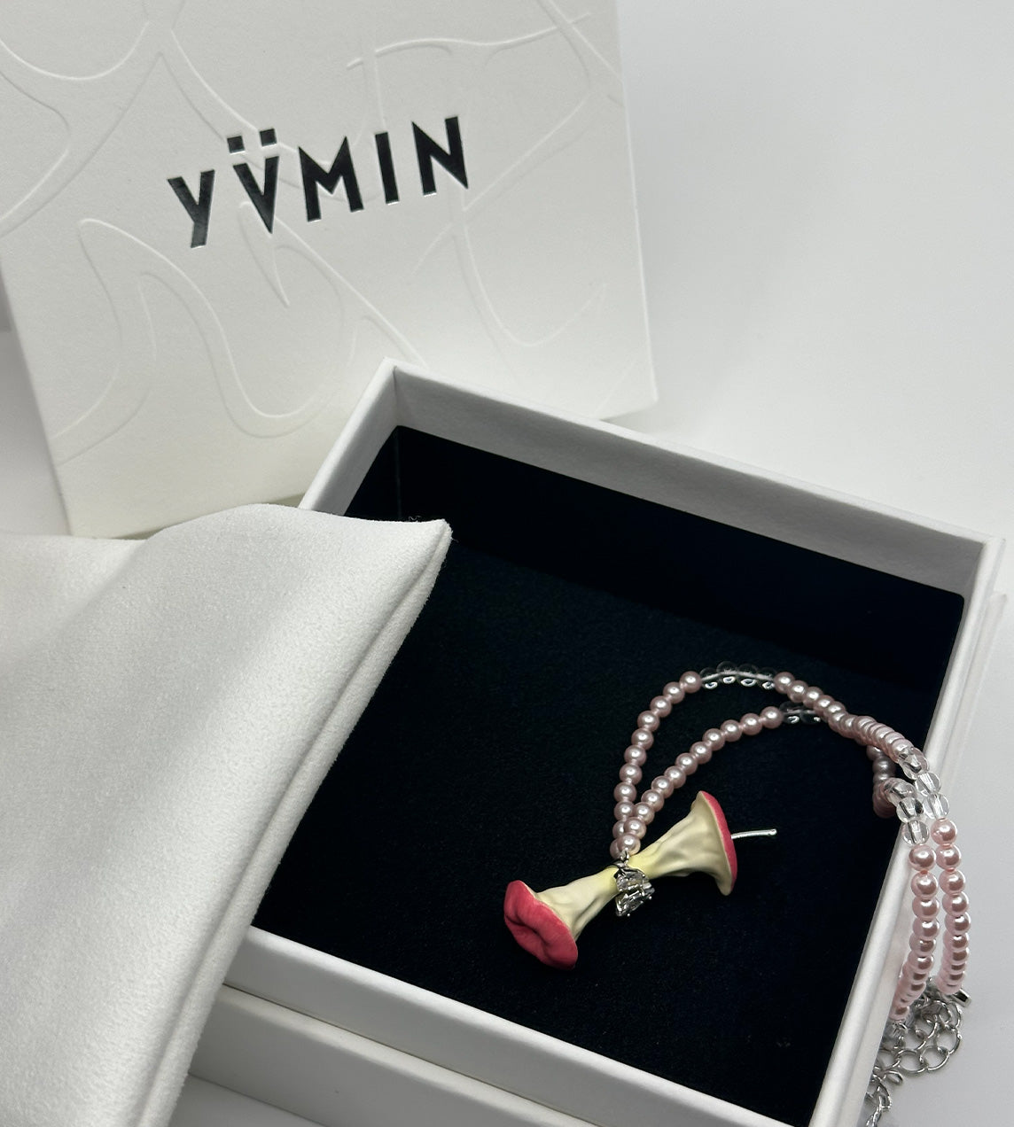 Apple Core Pearl Necklace