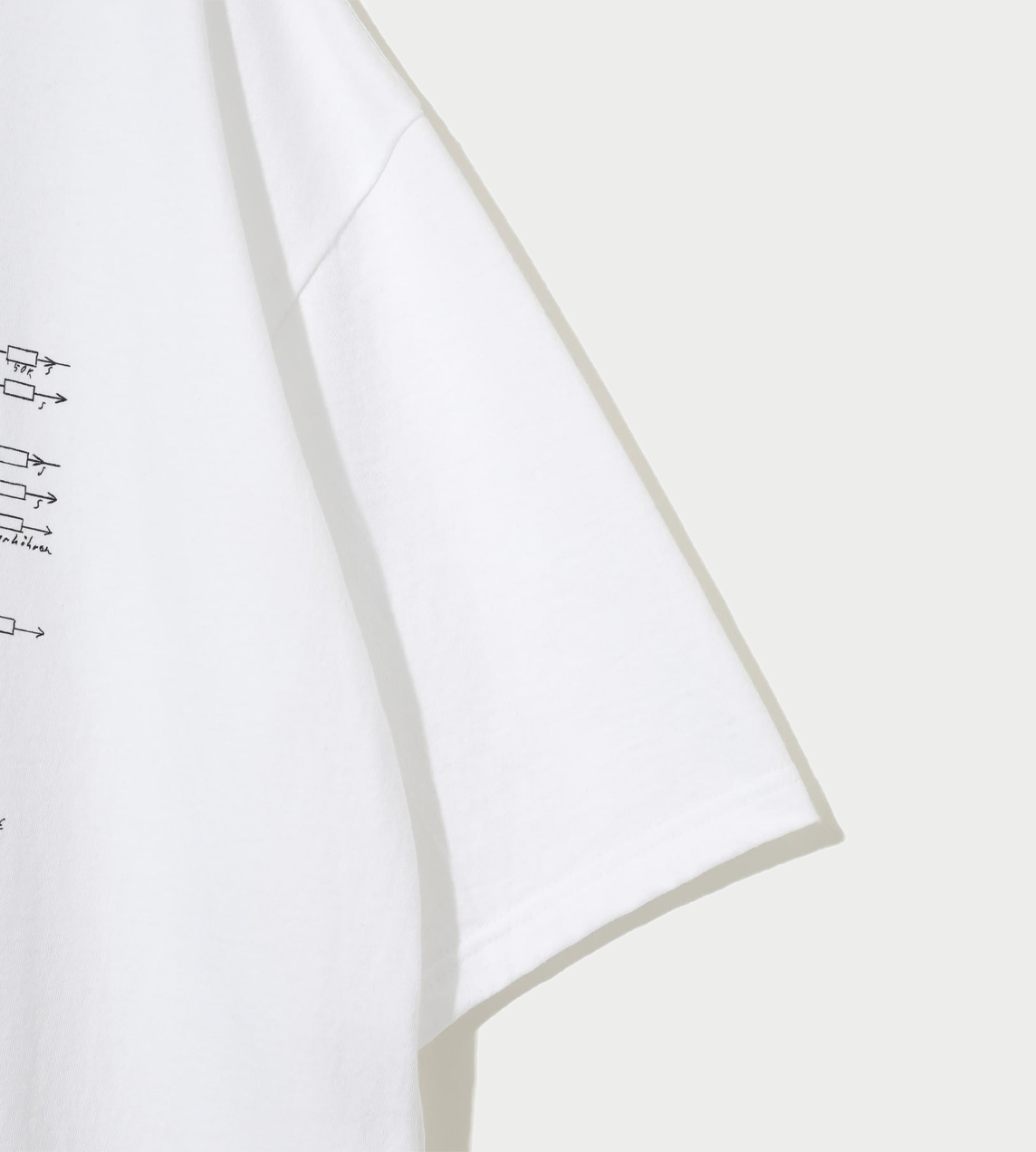 Graphic-print Tee White