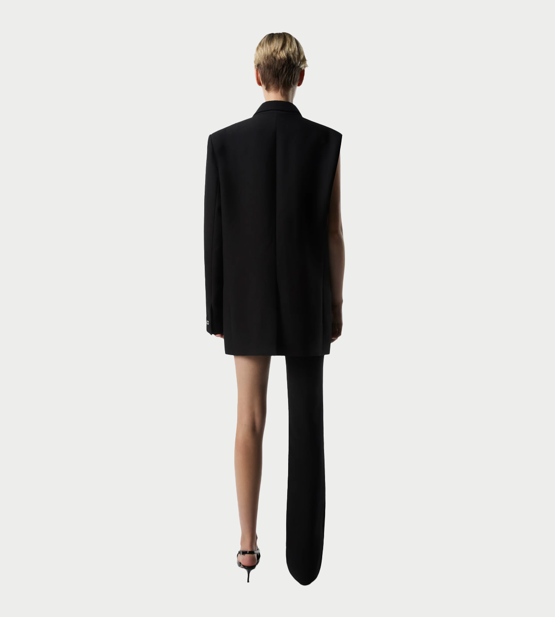 COPERNI - One-arm Belted Jacket Blk