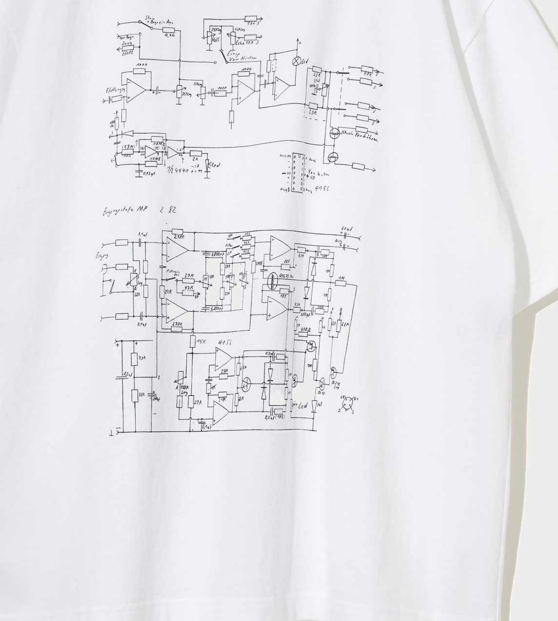 Graphic-print Tee White