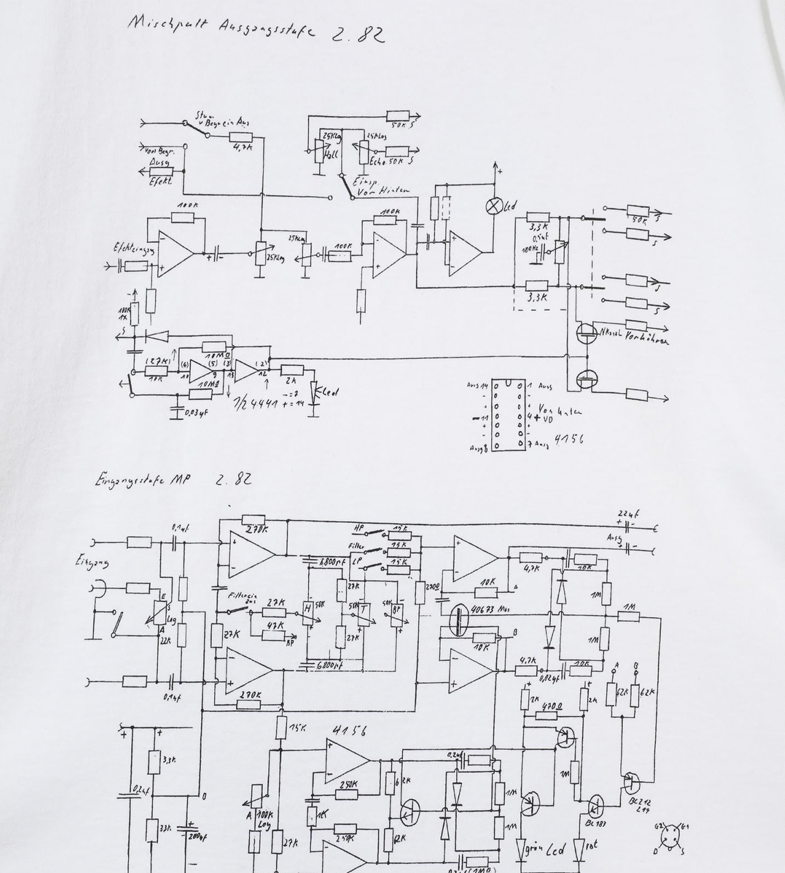 Graphic-print Tee White
