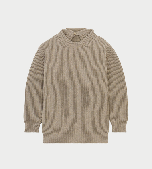 MM6 MAISON MARGIELA - Wool-blended Sweater Beige
