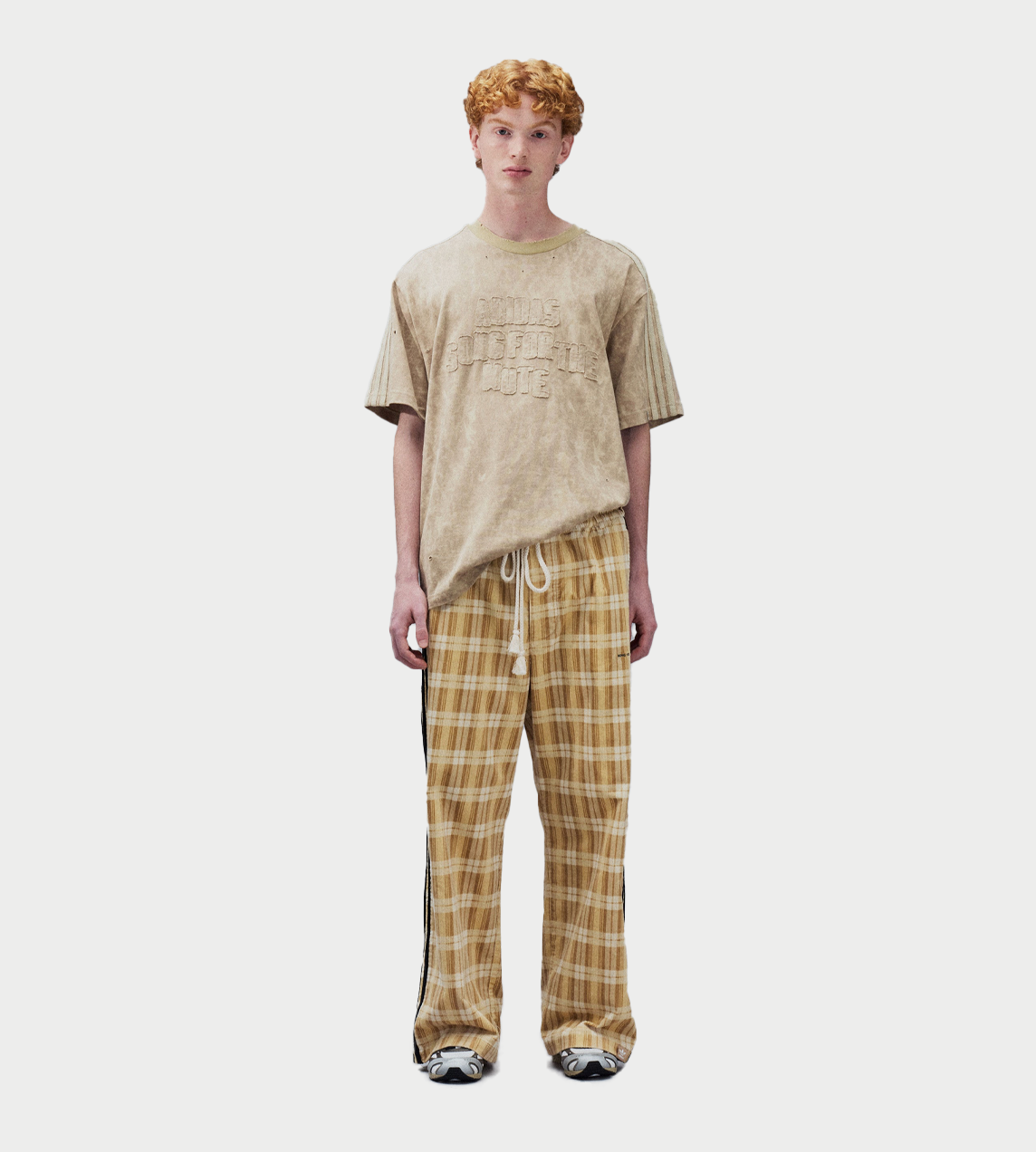 SFTM x ADIDAS 006 Track Pants Wonder White