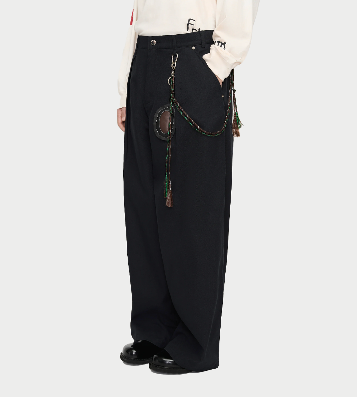 Super Baggy Pant Blk Blue